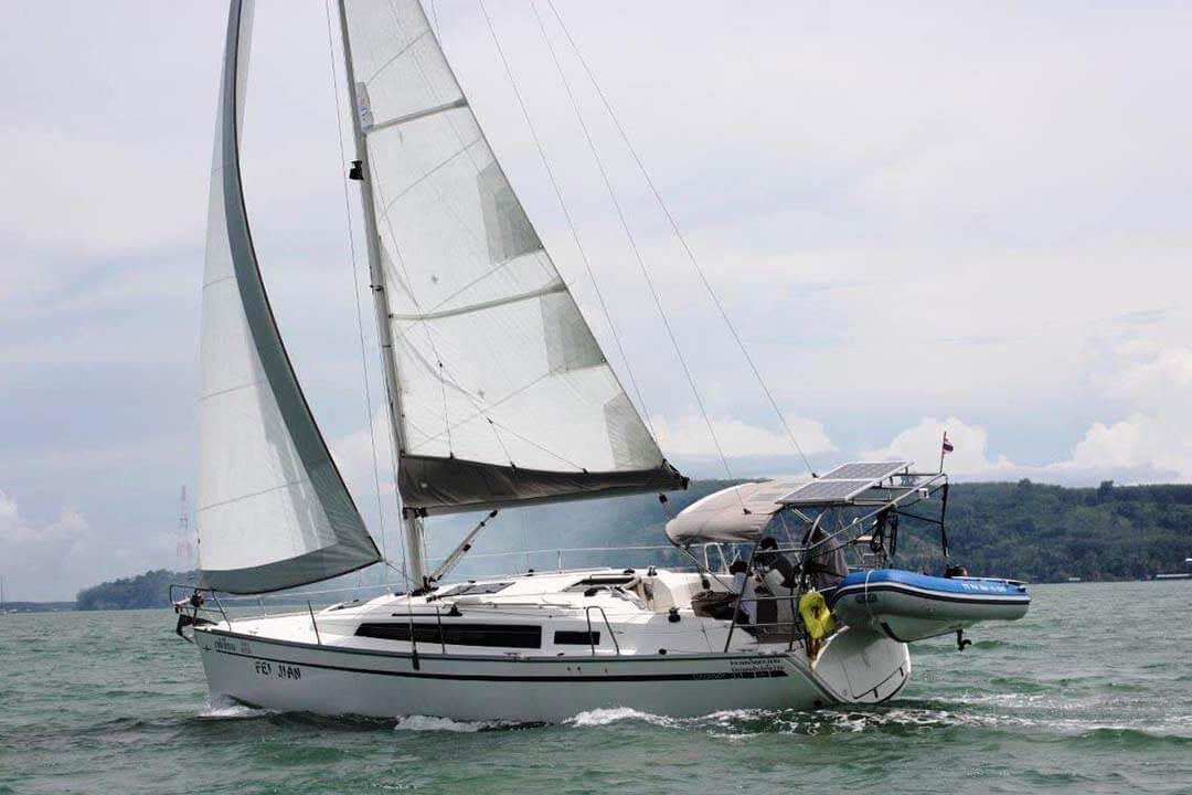 Bavaria 33C sailing charter boat Phuket Thailand